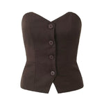 Load image into Gallery viewer, HARLESDEN BUSTIER TOP
