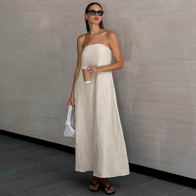 MILE END LINEN DRESS