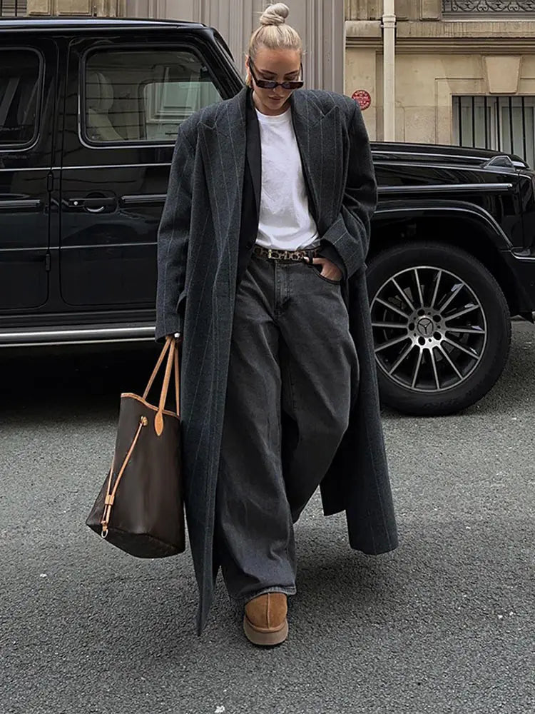 ELVERSON MAXI VINTAGE COAT