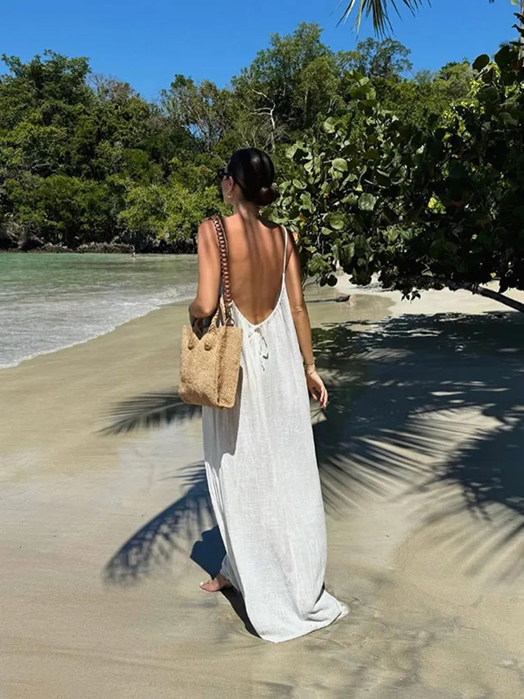 ENFIELD BACKLESS DRESS
