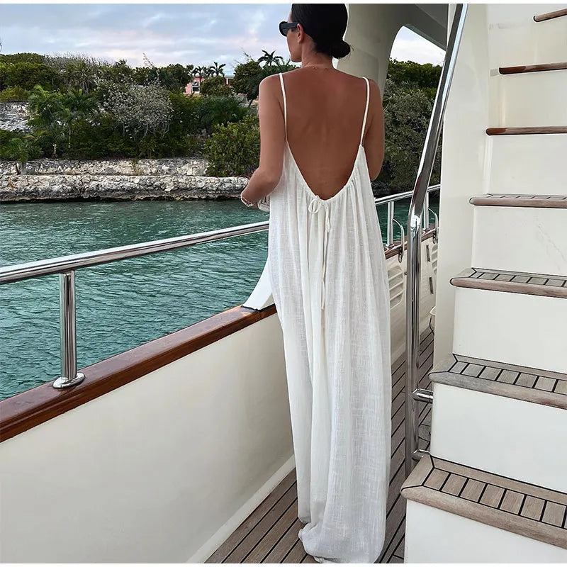 ENFIELD BACKLESS DRESS