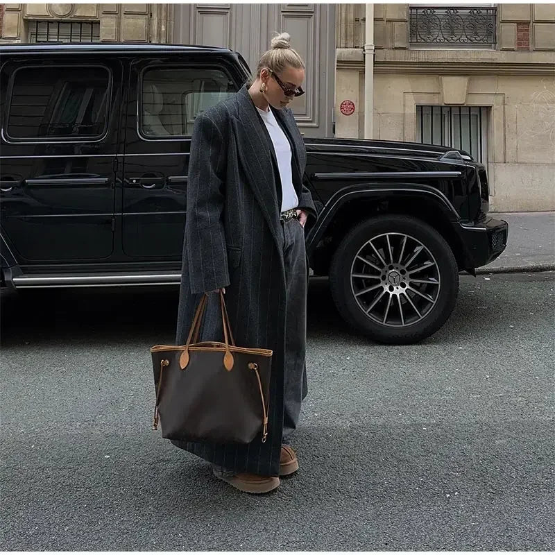 ELVERSON MAXI VINTAGE COAT