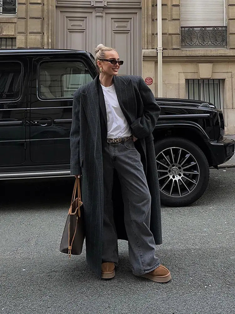 ELVERSON MAXI VINTAGE COAT
