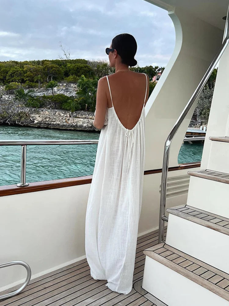 ENFIELD BACKLESS DRESS