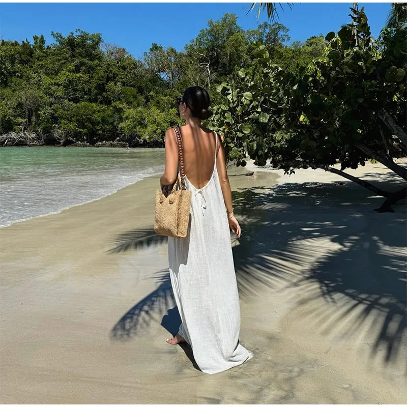 ENFIELD BACKLESS DRESS