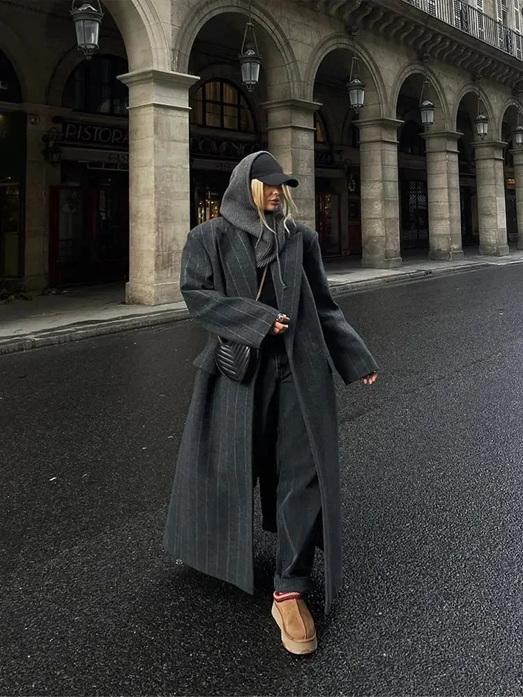ELVERSON MAXI VINTAGE COAT