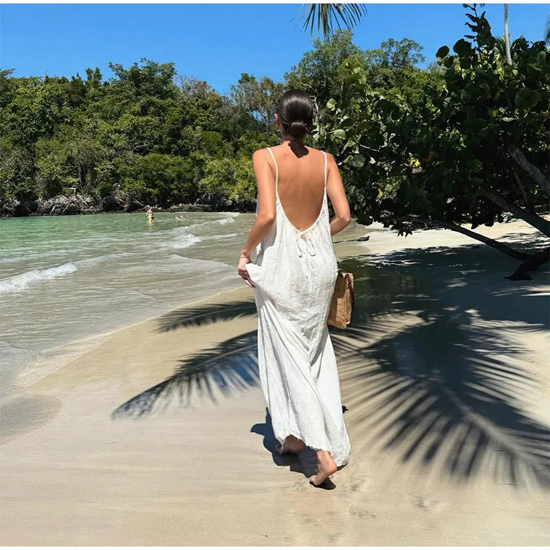 ENFIELD BACKLESS DRESS