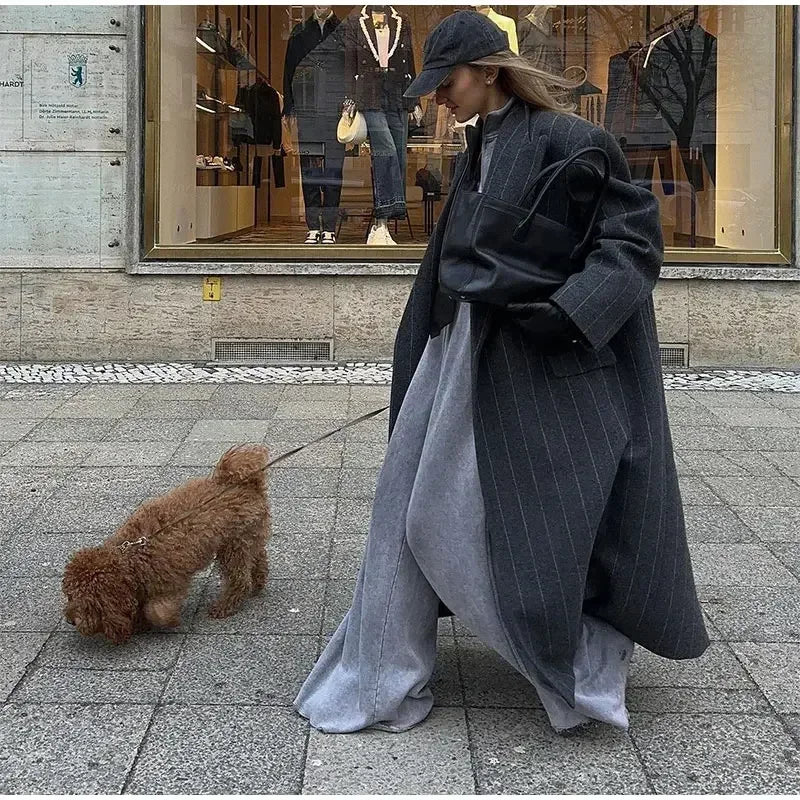 ELVERSON MAXI VINTAGE COAT