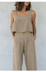 Load image into Gallery viewer, STRAND LINEN TOP
