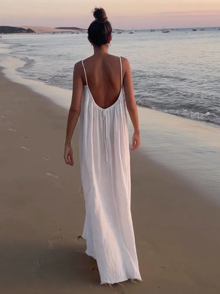 ENFIELD BACKLESS DRESS