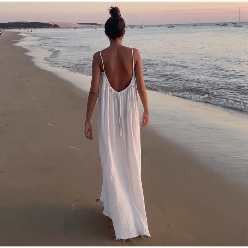 ENFIELD BACKLESS DRESS