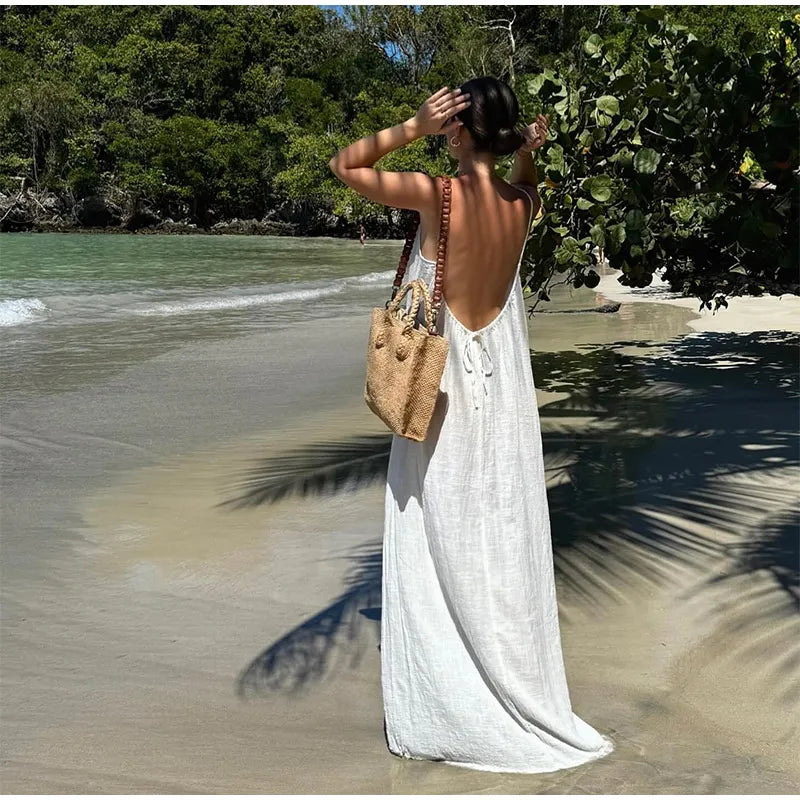 ENFIELD BACKLESS DRESS