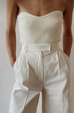 Load image into Gallery viewer, WIMBLEDOOM BANDEAU TOP
