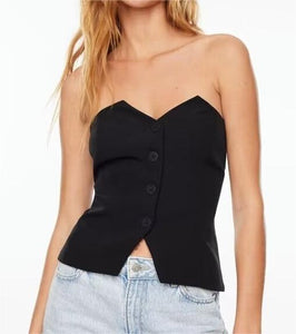 HARLESDEN BUSTIER TOP