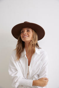 SOUTH KENSINGTON HAT BLACK