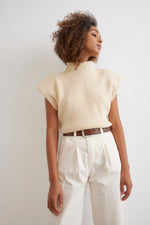 Load image into Gallery viewer, GREENWICH VILLAGE SHOULDER PADS TOP
