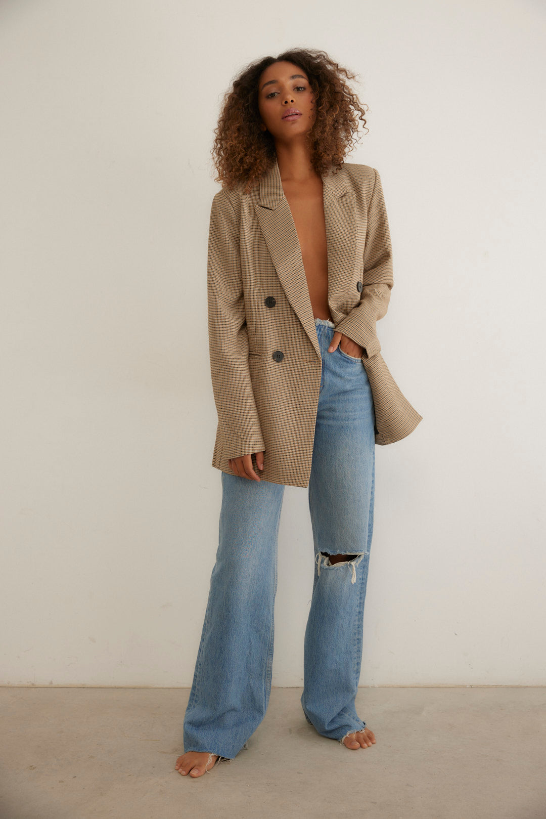 REGENT'S VINTAGE & OVERSIZED BLAZER